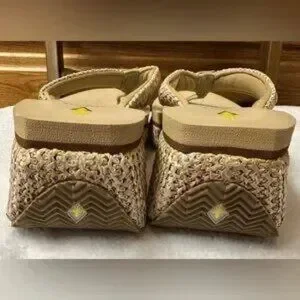 Volatile Raffia Volatile | Shoes | Volatile Natural Woven Raffia Platform Wedge Sandals ...